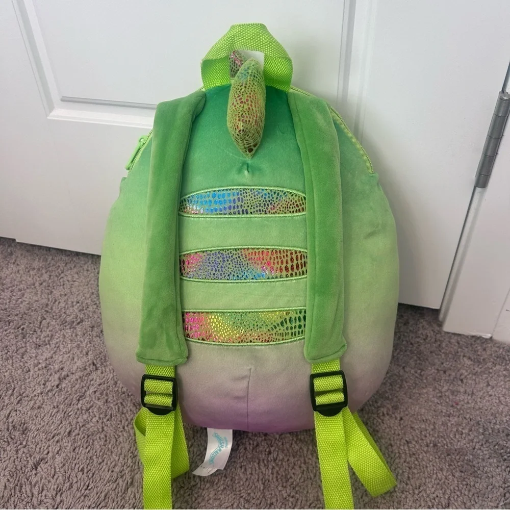 Squishmallows Denton The Chameleon Kids Back Pack